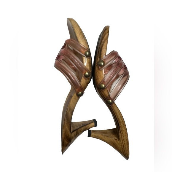 FENDI Pre-owned Mules & Clogs In Pink shoes size 38 - Picture 14 of 16